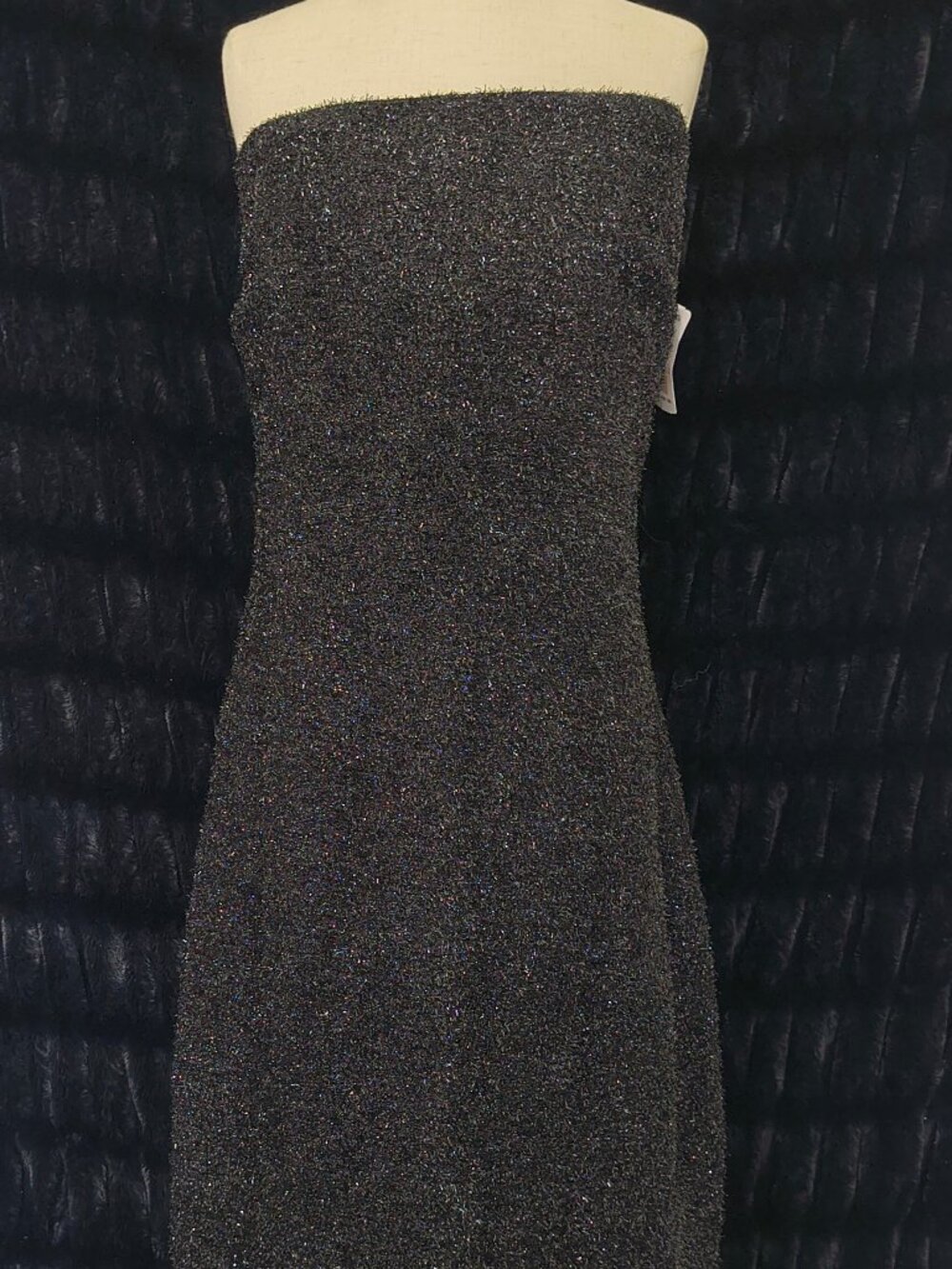 NWT Laundry by Shelli Segal Metallic Strapless Midi Dress - Size 8